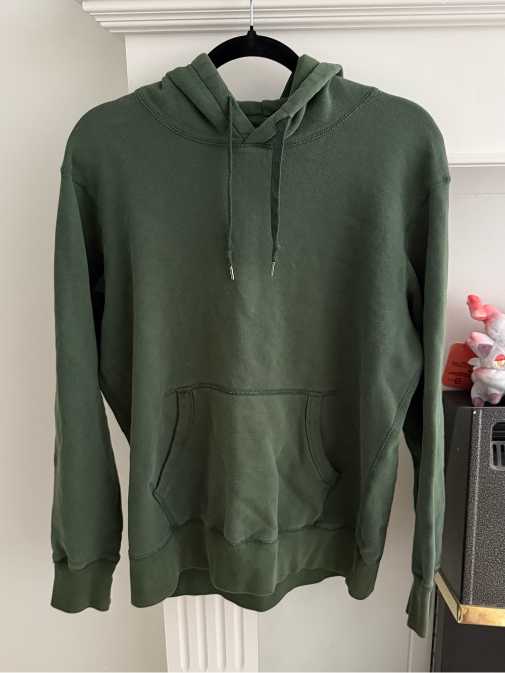 Uniqlo Green Pullover Hoodie